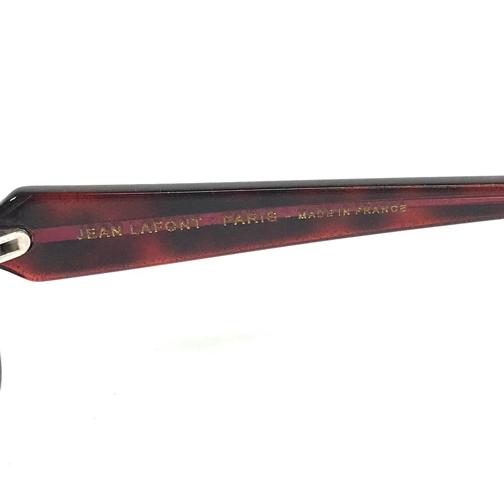 Jean Lafont Eyeglasses Frames IRINA 785 Brown Red Tortoise Cat Eye 53-14-142